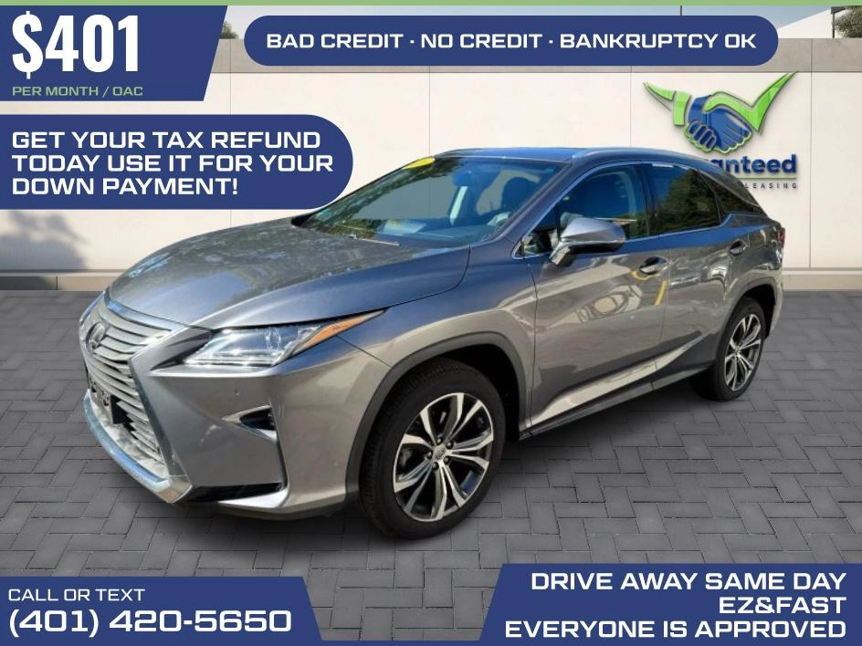 Gray 2016 Lexus RX 350 F Sport AWD SUV / Crossover All-Wheel Drive Automatic